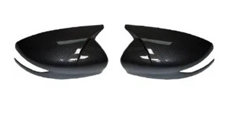 Seitenspiegelgehäuse 1 Paar Ersatzspiegelabdeckungen, passend für Nissan Altima 2013–2018, Sentra, passend für Sylphy Maxima.(Carbon fiber pattern) von ARUPMN