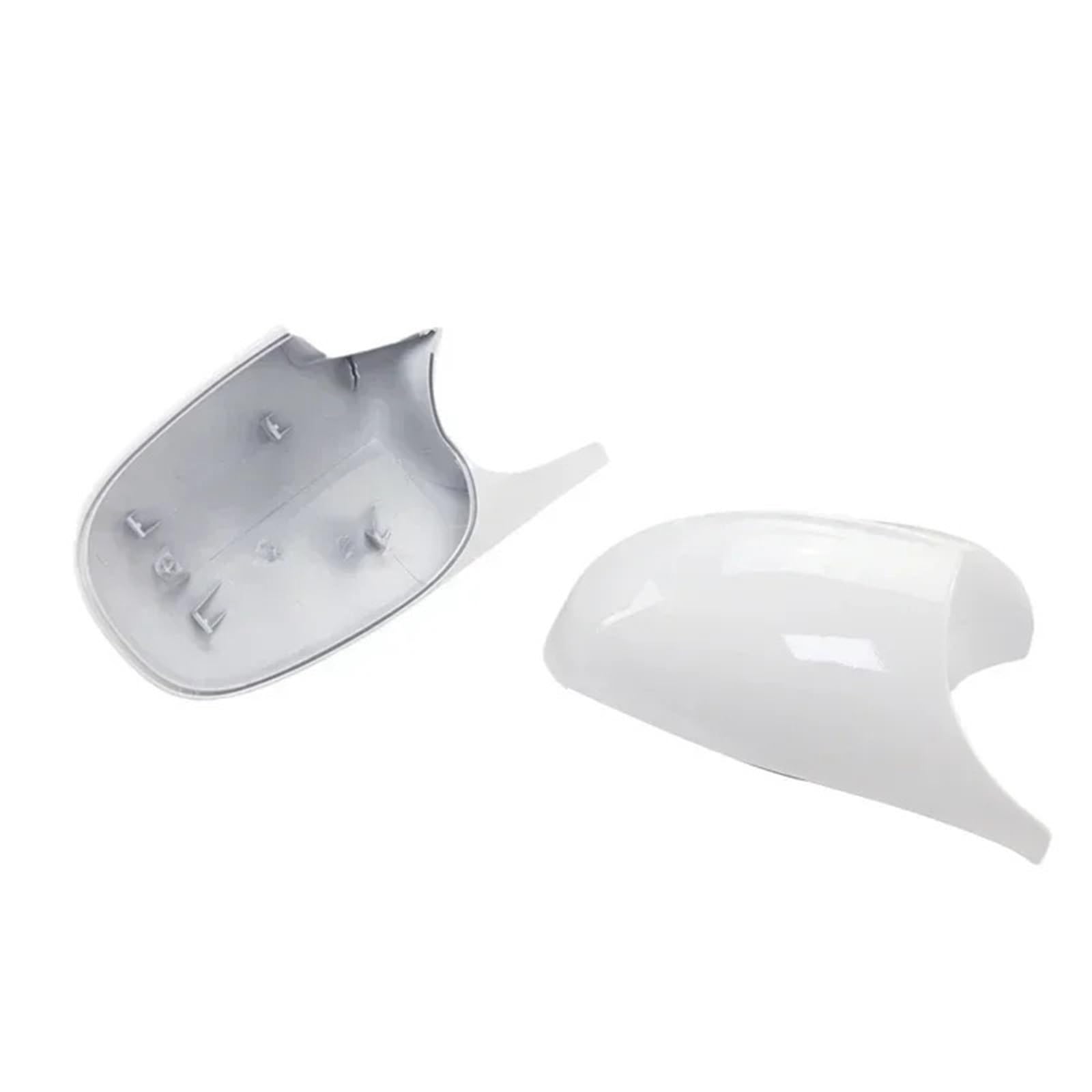 Seitenspiegelgehäuse 2 x weiße Rückspiegelkappen-Abdeckungsschale, Ersatzteil, passend für BMW E90 E91 E92 E93 E81 E87 E82 E88 3 1.(For Facelift) von ARUPMN