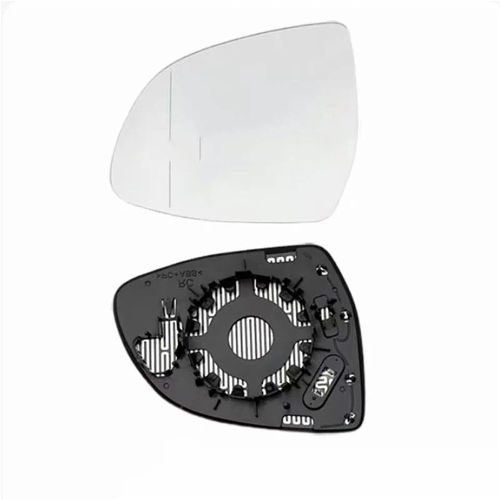 Seitenspiegelgehäuse Auto-Seitenspiegelrahmen, passend für BMW X3 G01 X4 G02 X5 G05 X6 G06.(Heat-LH) von ARUPMN