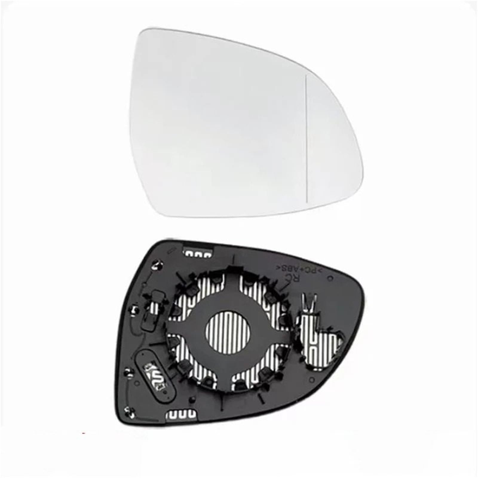 Seitenspiegelgehäuse Auto-Seitenspiegelrahmen, passend für BMW X3 G01 X4 G02 X5 G05 X6 G06.(Heat-RH) von ARUPMN