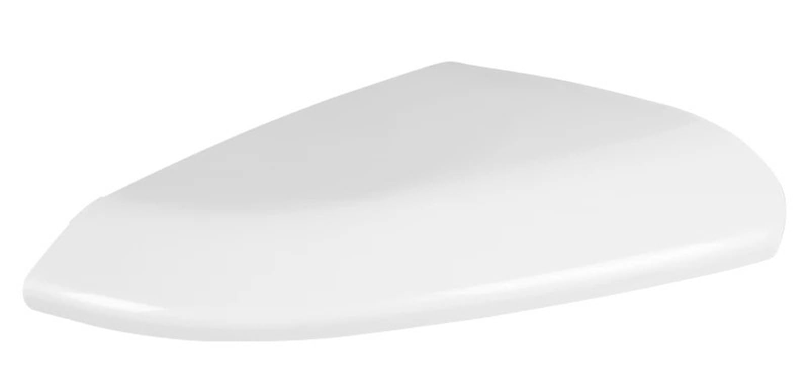 Seitenspiegelgehäuse Gehäuse der Rückspiegelkappenabdeckung, passend für Honda Fit für Civic 10. Generation 2016–2021.(1pc White Right Side) von ARUPMN