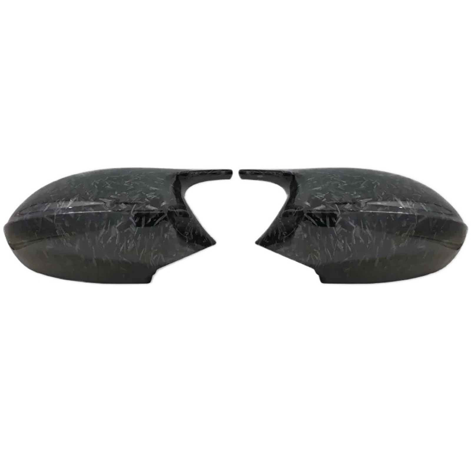 Seitenspiegelgehäuse M3 M Spiegelabdeckung mit Karbonfasermuster, passend für BMW 1er 3er E81 E82 E87 E88 E90 E91 E92 E93.(Forged Carbon Look) von ARUPMN