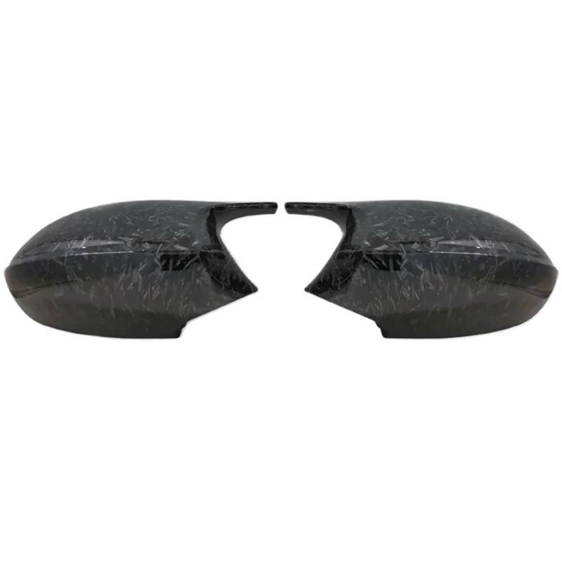 Seitenspiegelgehäuse M3 M Spiegelabdeckung mit Karbonfasermuster, passend für BMW 1er 3er E81 E82 E87 E88 E90 E91 E92 E93.(Forged Carbon Look) von ARUPMN