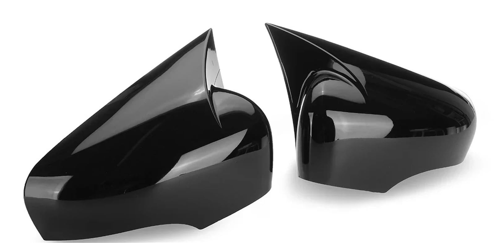Seitenspiegelgehäuse Passend Für Renault Clio 4, Passend Für Mk4, Passend Für Zoe, Passend Für Captur 2012–2019. Zierkappe Für Die Seitliche Autotür Des Rückspiegels.(Glossy Black) von ARUPMN