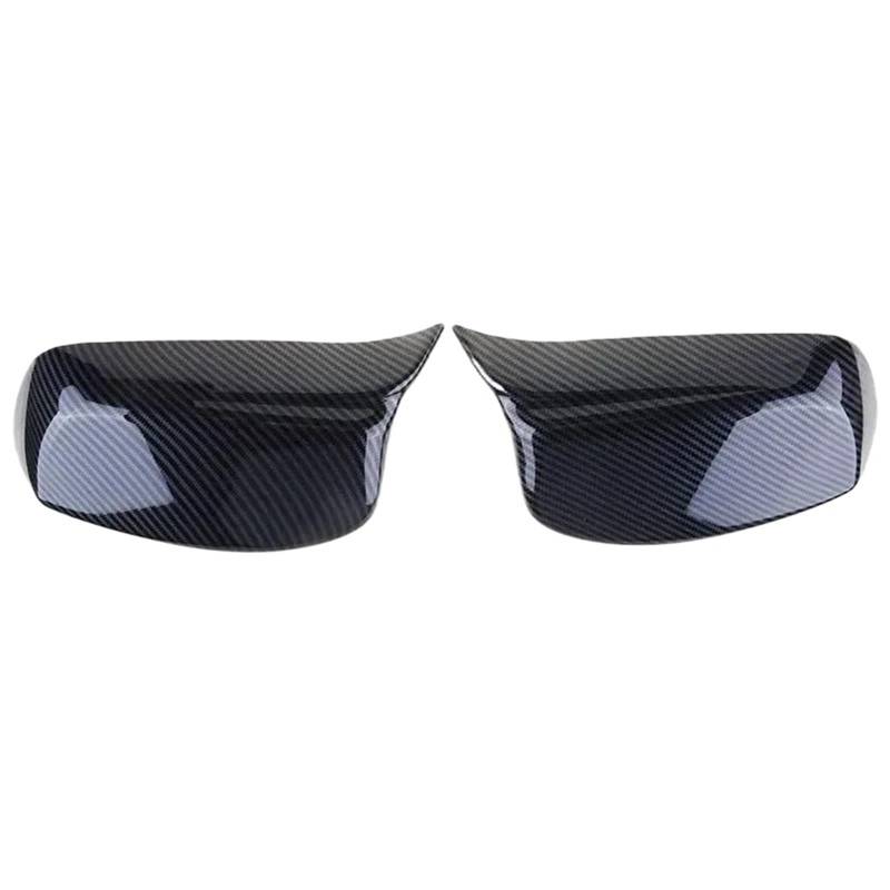Seitenspiegelgehäuse Passend für 2004–2010 BMW 525i 528i 530i 535i 545i 550i 645ci 650i (E60 E61 E63 E64) Seitenspiegel-Abdeckkappen 51167078359 51167078360.(STYLE A) von ARUPMN