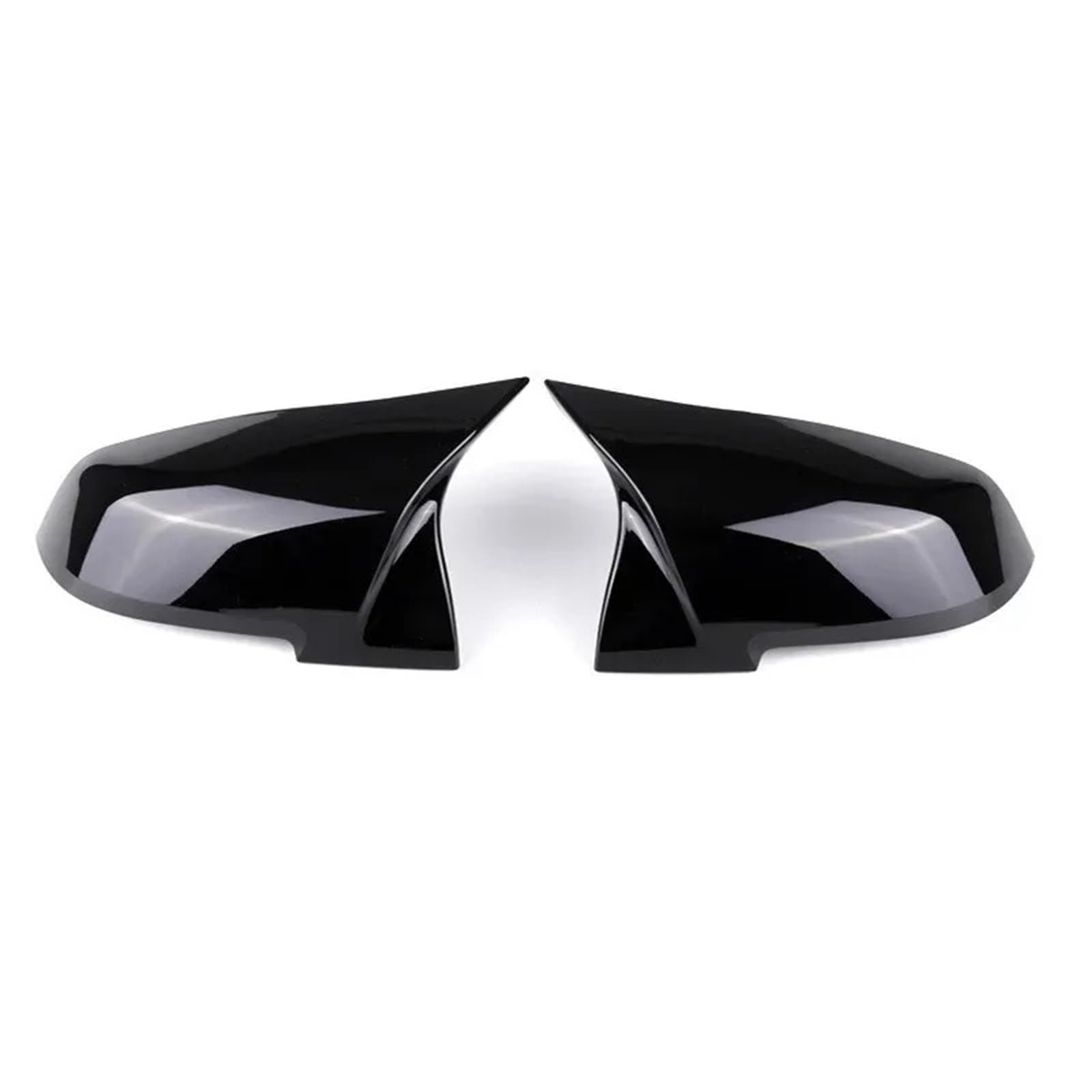 Seitenspiegelgehäuse Passend für BMW 1er, 2er, 3er, 4er, M2, F30, F32, Ersatz-Spiegelabdeckung aus Kohlefaser.(Glossy black) von ARUPMN
