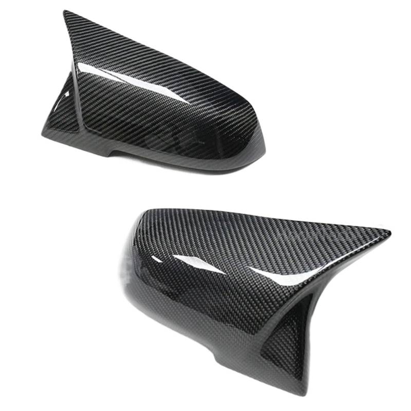 Seitenspiegelgehäuse Passend für BMW 1er F20 F21 116i 118i 120i 125i 130i 2012–16, Rückspiegelabdeckung mit Kohlefasermuster, Zubehör.(Carbon fiber pattern) von ARUPMN