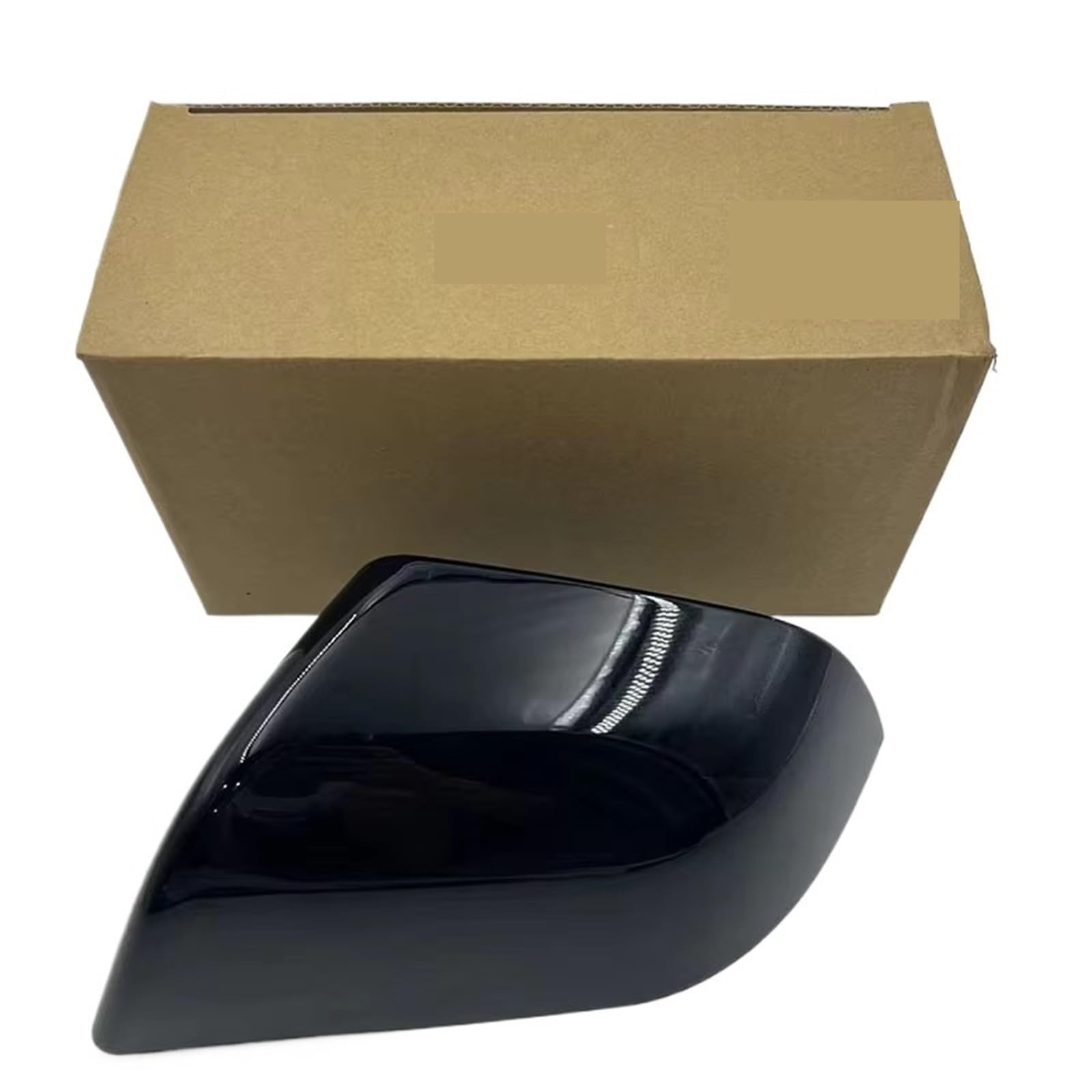 Seitenspiegelgehäuse Passend für Tesla Model 3, Auto-Rückspiegelabdeckung, Auto-Außenzubehör, ABS, Türseite hinten.(Black -LEFT) von ARUPMN