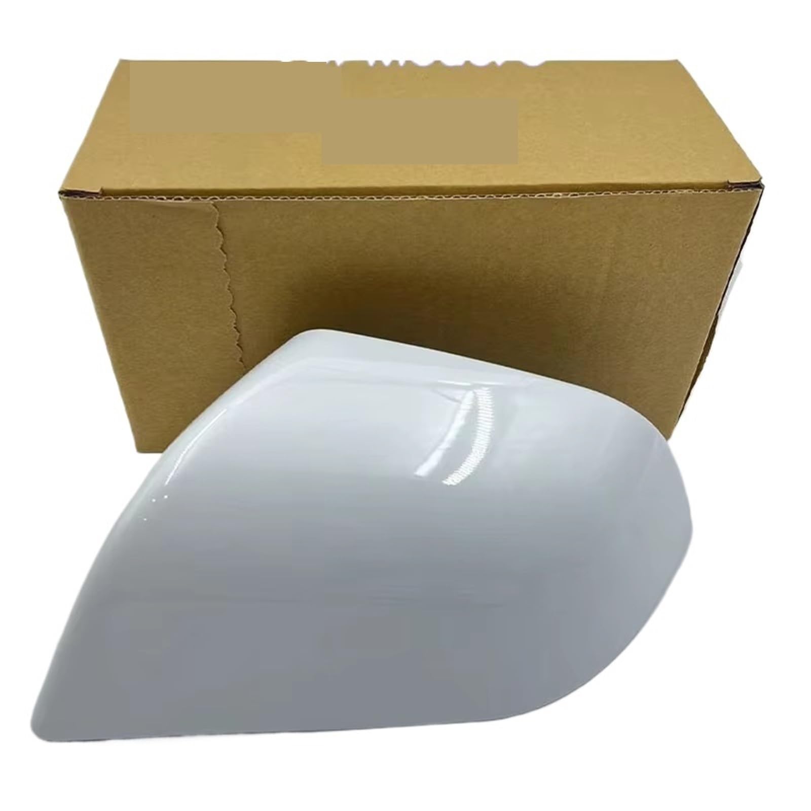 Seitenspiegelgehäuse Passend für Tesla Model 3, Auto-Rückspiegelabdeckung, Auto-Außenzubehör, ABS, Türseite hinten.(White-LEFT) von ARUPMN