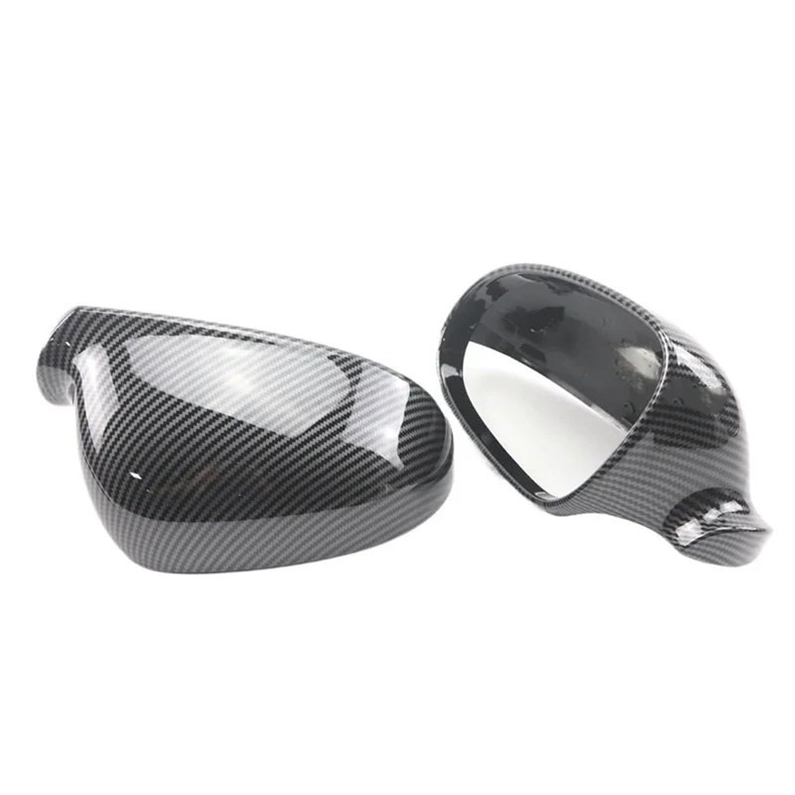 Seitenspiegelgehäuse Passend für VW, passend für Golf 5 6 Plus, passend für Jetta MK5, passend für Passat B5.5 B6, Ersatzkappe für Seitenspiegelabdeckung in Karbonfaseroptik(Carbon Fiber Look) von ARUPMN