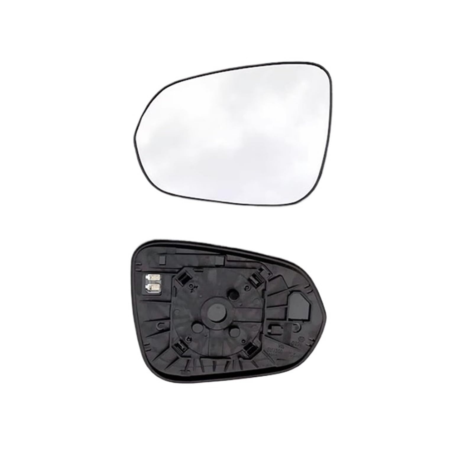 Seitenspiegelgehäuse Seitenspiegelteile passend für Lexus RX 2016–2020 NX, Abdeckung, Lampenrahmen, untere Halterleuchten.(Heated Glass Left) von ARUPMN