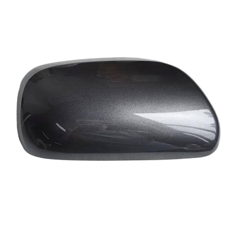 Seitenspiegelgehäuse Zubehör passend für Toyota Prius 2005–2009, Gehäusedeckel für Rückspiegelabdeckung.(R dark grey) von ARUPMN