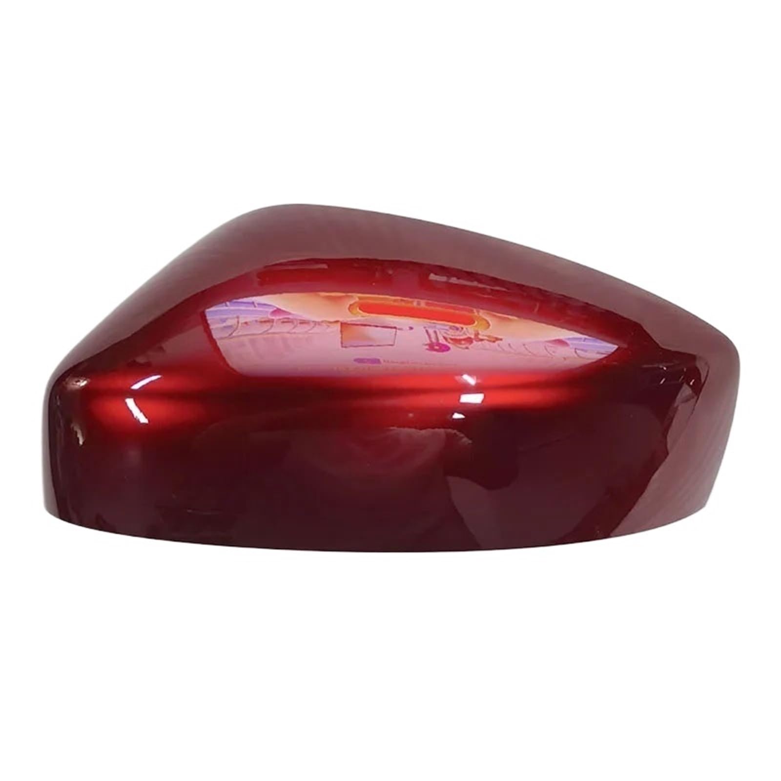 Seitenspiegelgehäuse Zubehör passend für das Auto Mazda CX-9, Deckelgehäuse für Rückspiegelabdeckung.(L Red) von ARUPMN