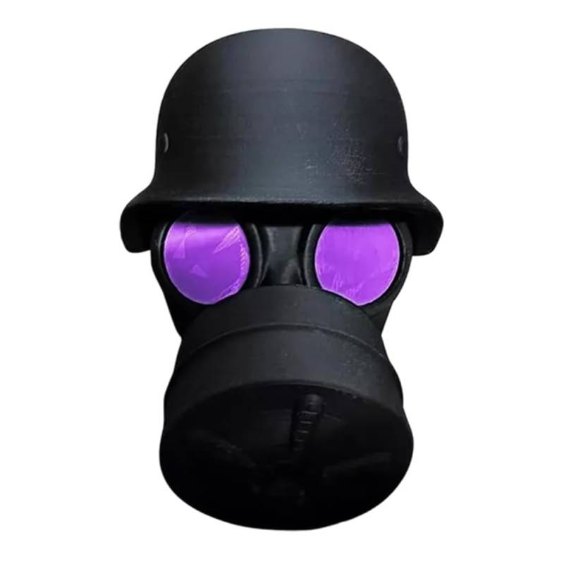 ARVALOLET Anhängerkupplungsabdeckung Gasmaske Design Schutzkappe for Anhängerkugel Korrosionsschutz Staub Wasserschutz von ARVALOLET