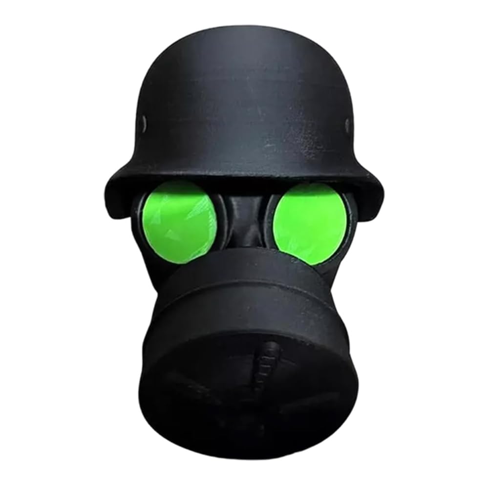 ARVALOLET Anhängerkupplungsabdeckung Gasmaske Design Schutzkappe for Anhängerkugel Korrosionsschutz Staub Wasserschutz ARVALOLET Anhängerkupplungsabdeckung Gasmaske Design Schutzkappe for Anhängerkugel Korrosionsschutz Staub Wasserschutz von ARVALOLET