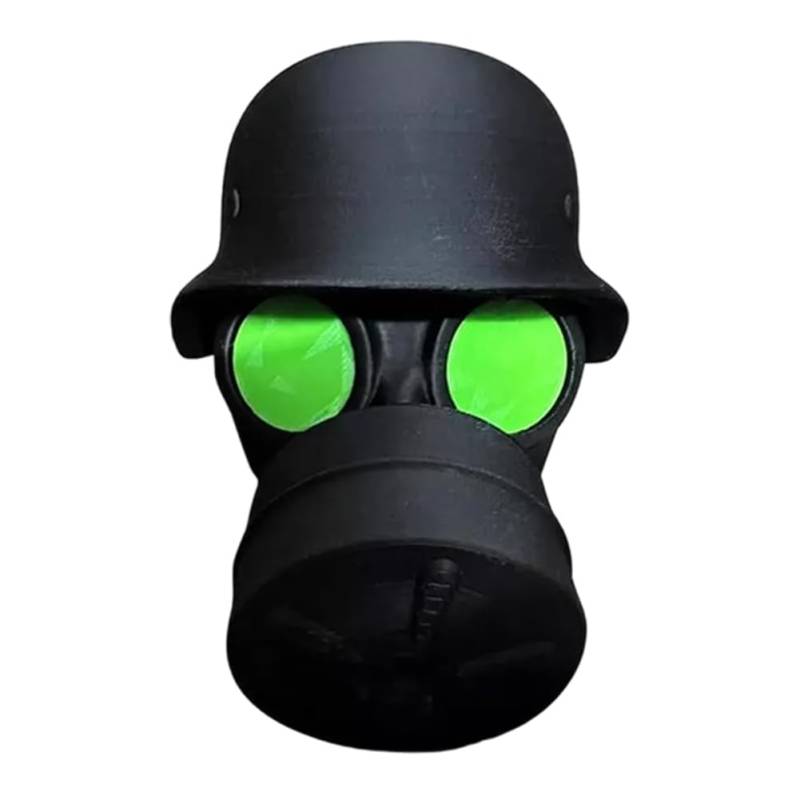 ARVALOLET Anhängerkupplungsabdeckung Gasmaske Design Schutzkappe for Anhängerkugel Korrosionsschutz Staub Wasserschutz von ARVALOLET