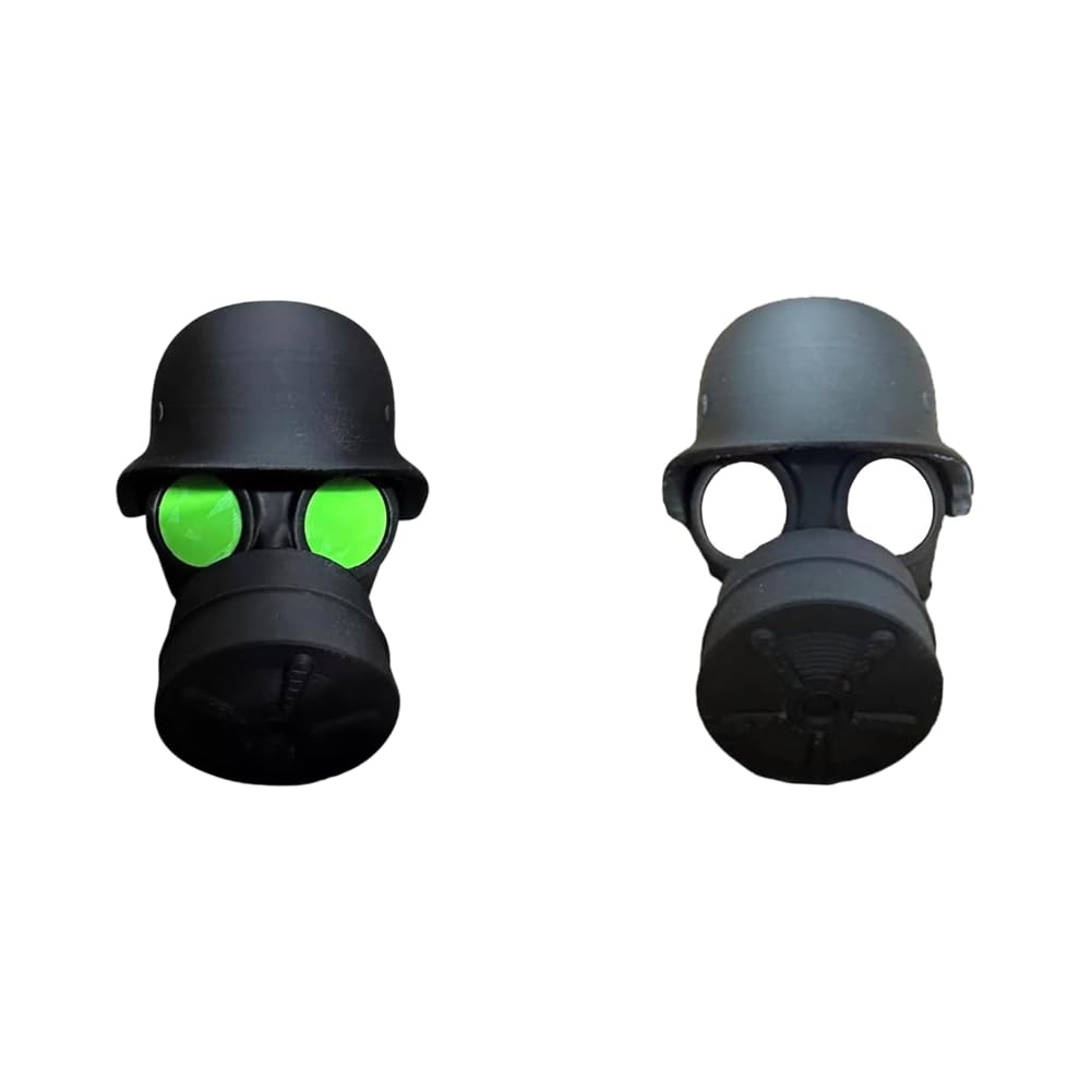 ARVALOLET Anhängerkupplungsabdeckung Gasmaske Design Schutzkappe for Anhängerkugel Korrosionsschutz Staub Wasserschutz ARVALOLET Anhängerkupplungsabdeckung Gasmaske Design Schutzkappe for Anhängerkugel Korrosionsschutz Staub Wasserschutz von ARVALOLET