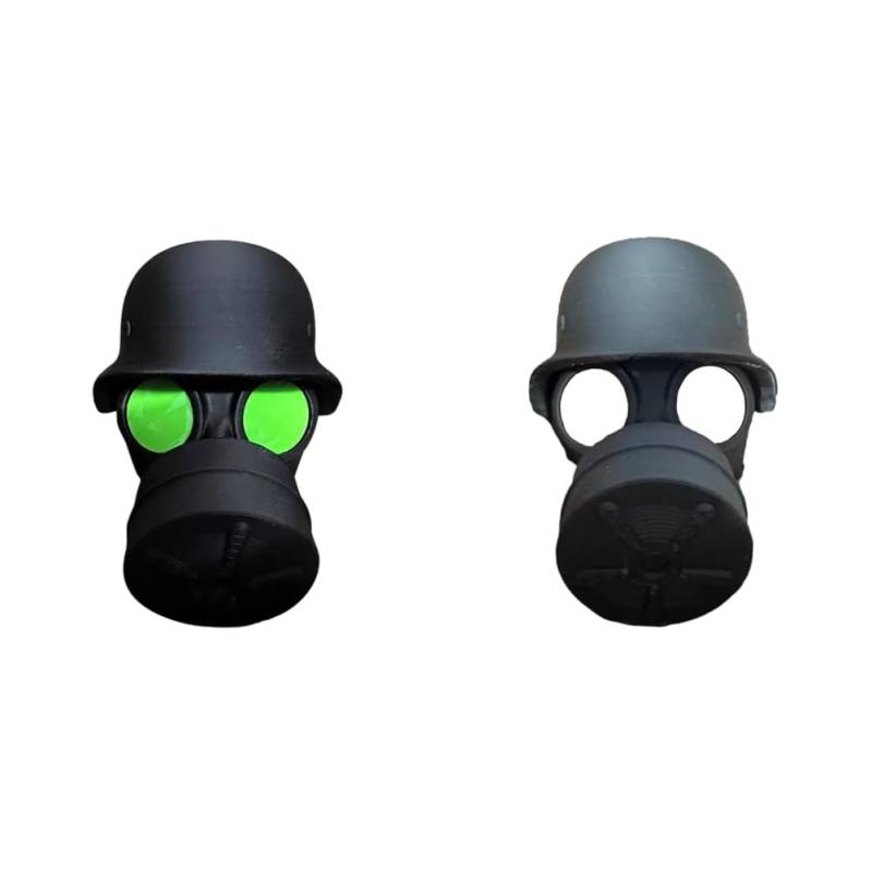 ARVALOLET Anhängerkupplungsabdeckung Gasmaske Design Schutzkappe for Anhängerkugel Korrosionsschutz Staub Wasserschutz von ARVALOLET