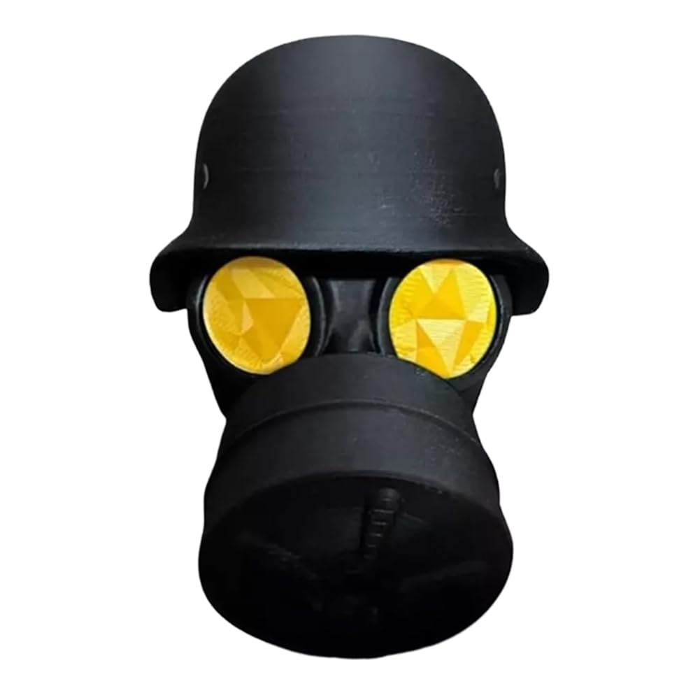 ARVALOLET Anhängerkupplungsabdeckung Gasmaske Design Schutzkappe for Anhängerkugel Korrosionsschutz Staub Wasserschutz ARVALOLET Anhängerkupplungsabdeckung Gasmaske Design Schutzkappe for Anhängerkugel Korrosionsschutz Staub Wasserschutz von ARVALOLET