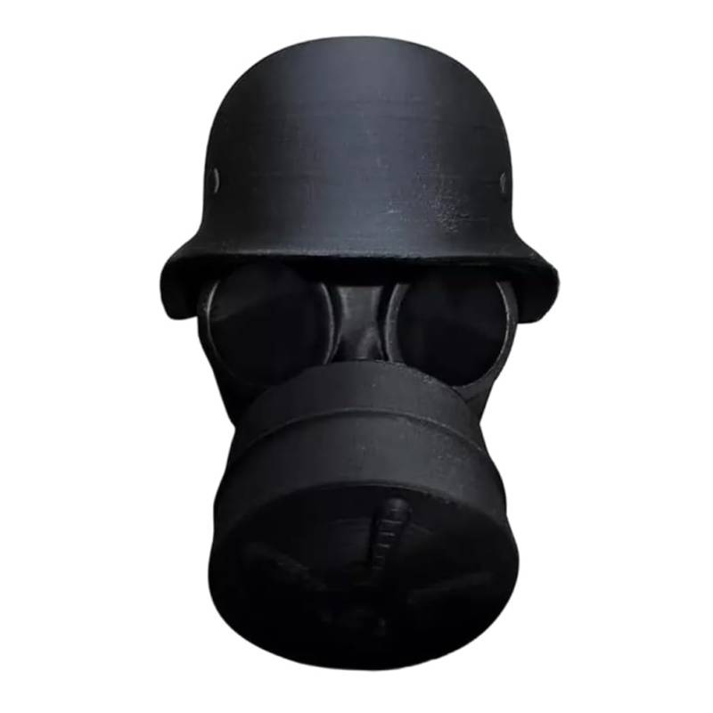 ARVALOLET Anhängerkupplungsabdeckung Gasmaske Design Schutzkappe for Anhängerkugel Korrosionsschutz Staub Wasserschutz von ARVALOLET