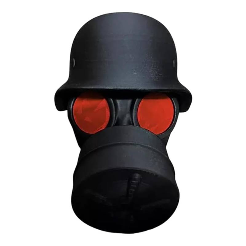 ARVALOLET Anhängerkupplungsabdeckung Gasmaske Design Schutzkappe for Anhängerkugel Korrosionsschutz Staub Wasserschutz von ARVALOLET