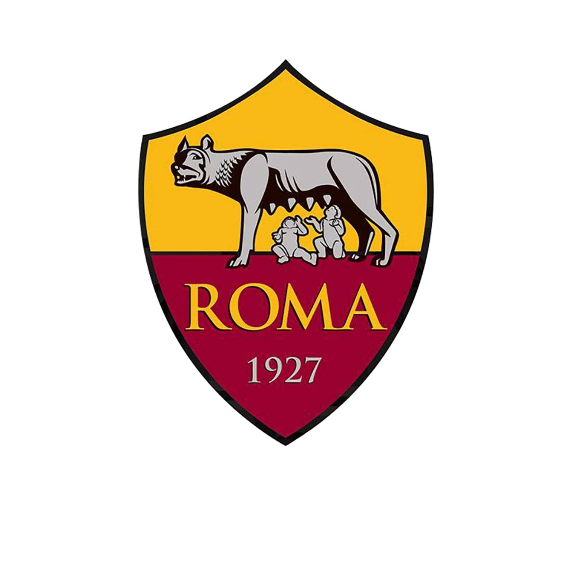 AS Roma Wappen Sticker (Einheitsgröße) (Gelb/Rot) von AS Roma