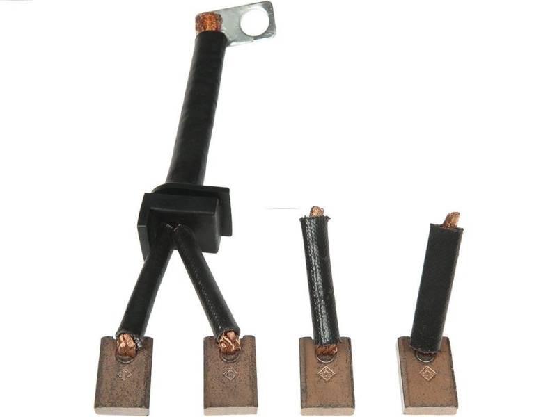 AS-PL SB5009P 3x Anlasser-Kohlebürsten Kohlebürste 4.5mm 12mm 17.7mm von AS