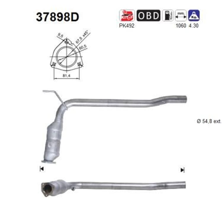 AS Diesel Katalysator VW Transporter T4 2,5 TDi AS Diesel Katalysator VW Transporter T4 2,5 TDi von AS