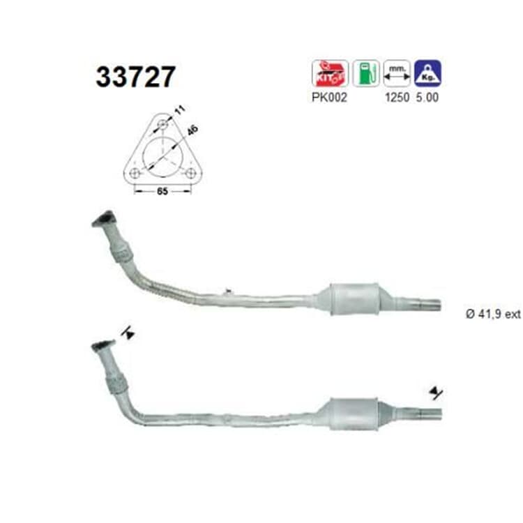 AS Katalysator Seat Arosa VW Lupo Polo 6N 1,0 1,3 1,4 AS Katalysator Seat Arosa VW Lupo Polo 6N 1,0 1,3 1,4 von AS