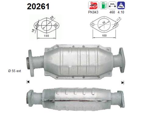 Katalysator AS 20261 Katalysator AS 20261 von AS