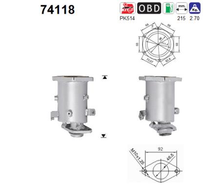 Katalysator AS 74118 von AS