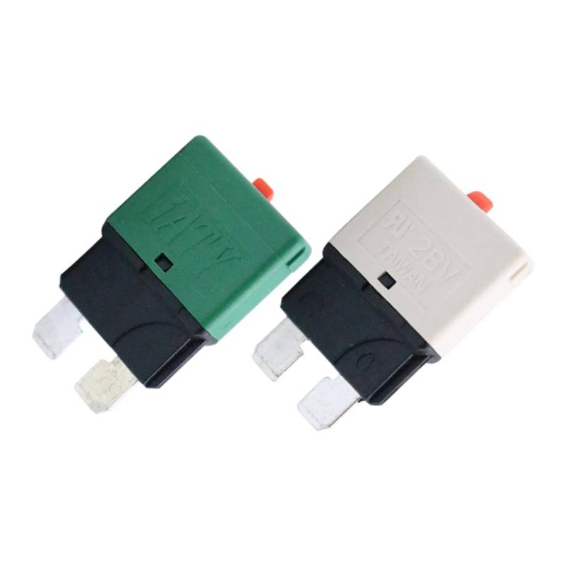 ASAKKURA 2 Stücke Überlastschutz Sicherung Leistungsschalter Auto Leistungsschalter Reset Sicherung Breaker Auto Reset Leistungsschalter Miniatur Leistungsschalter von ASAKKURA