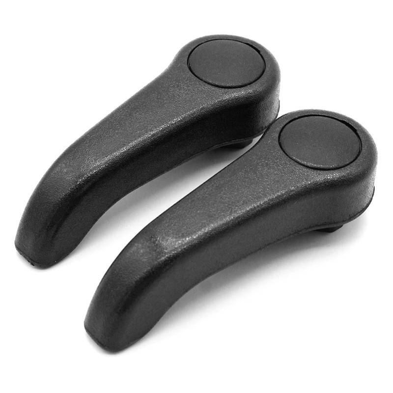 ASDGH 1/2 Sets Sitzverstellhebel-Zuggriff-Ersatz, for Renault, Clio Mk2 Twingo Autositz-Verstellgriff(2pc-Black) von ASDGH