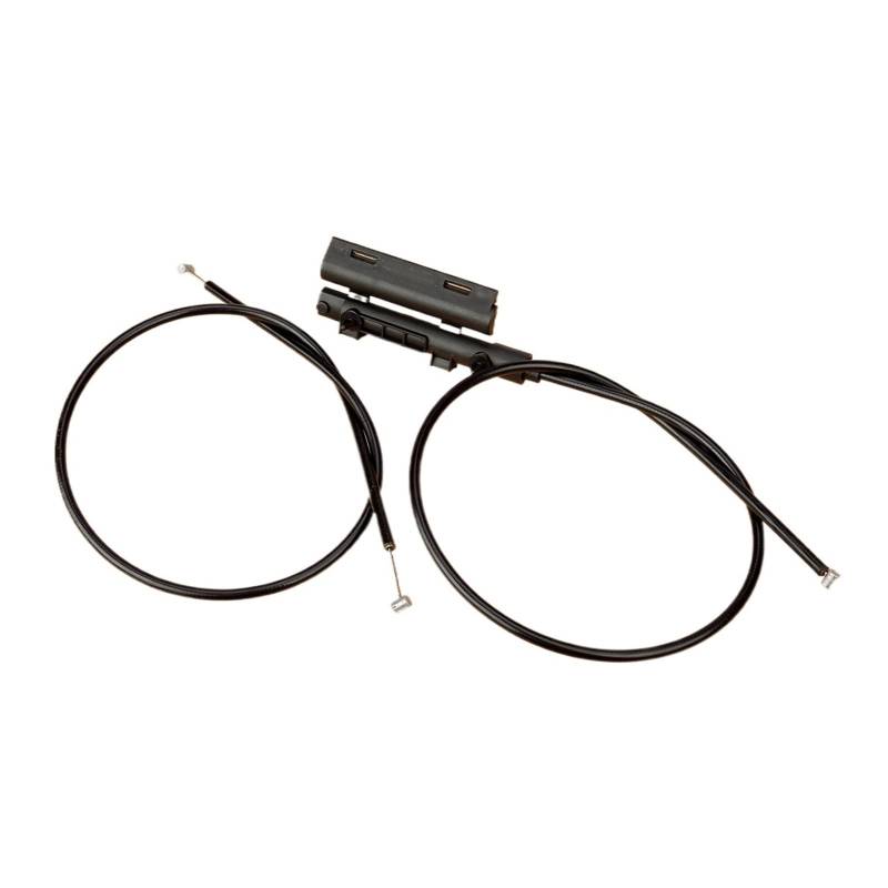 ASDGH 2 Stück 51238408134 Motorhaubenentriegelungskabel 51238403219, for BMW, for X5 3.0i M54306S3 4.4i M62B44 N62B44A 4.6is M62B46 4.8is Motorhaubenentriegelungskabel von ASDGH