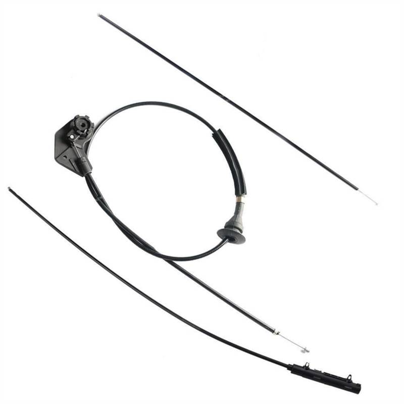 ASDGH 3PCS Motorhaubenentriegelungs-Bowdenzugdraht, for BMW, X5 E53 2000-2007 51238403219 Motorhaubenentriegelungskabel von ASDGH
