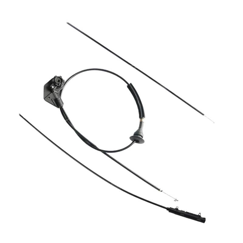 ASDGH 3PCS Motorhaubenentriegelungs-Bowdenzugkabel X5 E53 2000-2007, 51238403219 Motorhaubenentriegelungskabel von ASDGH