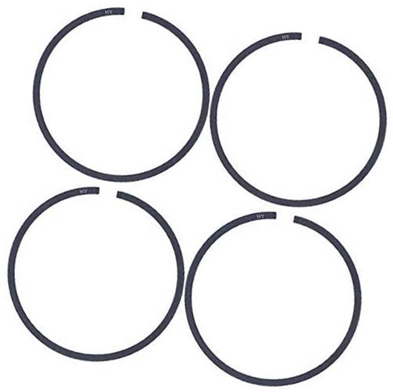 ASDGH 4 Stück 42,5 mm x 1,2 mm Kolbenring for STIHL 025 MS250 Kettensägenmotor Ersatzteile Garten-Kolbenringsatz von ASDGH