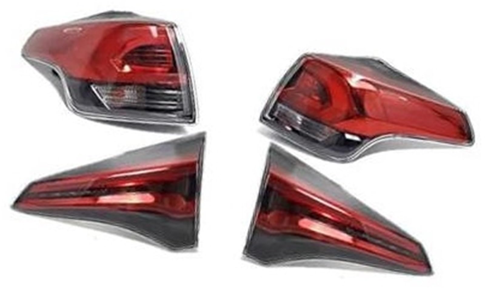 ASDGH 4 Stück Rücklichter, für RAV4, 2016, 2017, 2018, LED-Rücklicht, Warnlicht, Nebelscheinwerfer, Blinker, Rücklichtabdeckung ASDGH 4 Stück Rücklichter, für RAV4, 2016, 2017, 2018, LED-Rücklicht, Warnlicht, Nebelscheinwerfer, Blinker, Rücklichtabdeckung von ASDGH