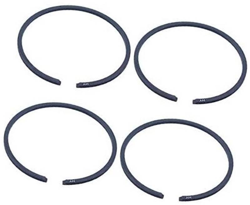 ASDGH 4 x 38 mm Kolbenringe for STIHL MS180 018 MS 180 Kettensäge Ersatzteile 1130 034 3002 Garten-Kolbenringsatz von ASDGH