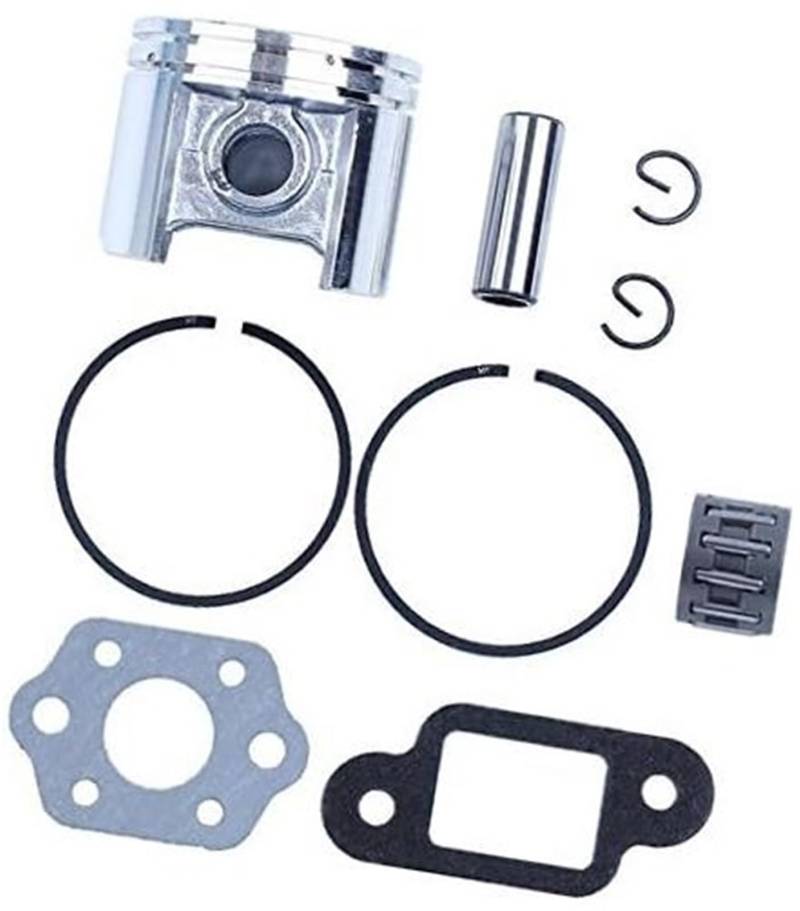 ASDGH 42,5 MM Kolbenringe Lagerschalldämpferdichtung, for STIHL, MS250 025 Kettensägenmotor Motorteile Garten-Kolbenringsatz von ASDGH