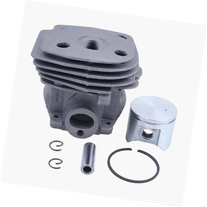 ASDGH 47 mm Zylinderkopfkolben for Husqvarna 359 357 XP 357XP Kettensägenmotor Motorteile 537 15 73-02 Garten-Kolbenringsatz von ASDGH