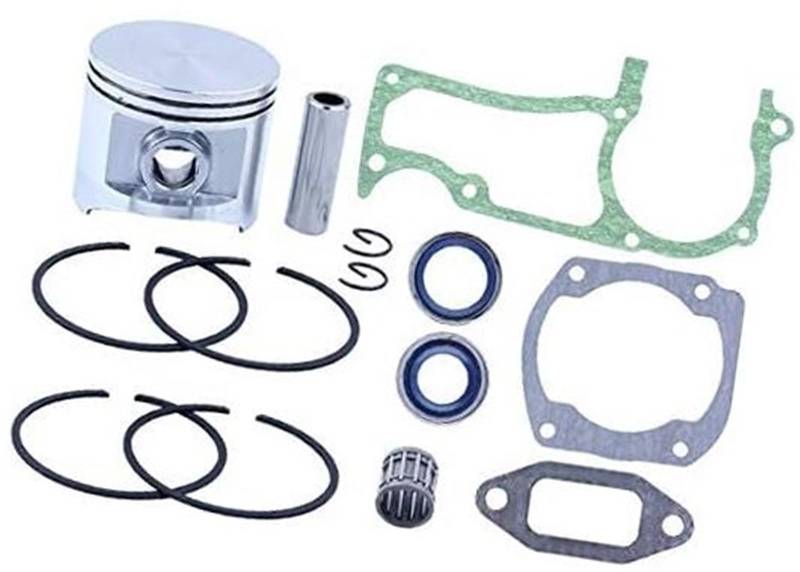 ASDGH 50 mm Kolbenring-Öldichtungslager for Husqvarna 365 362 371 372 XP 372XP Kettensägenmotorteile Garten-Kolbenringsatz von ASDGH