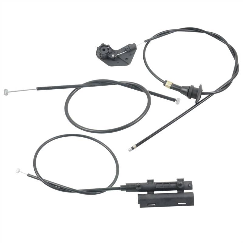 ASDGH AP03 3PCS Motor Bowdenzug Haube Release Draht 51238176595 51238176596 51238190754, for BMW, E39 525i 528i 530i 540i Motorhaubenentriegelungskabel von ASDGH