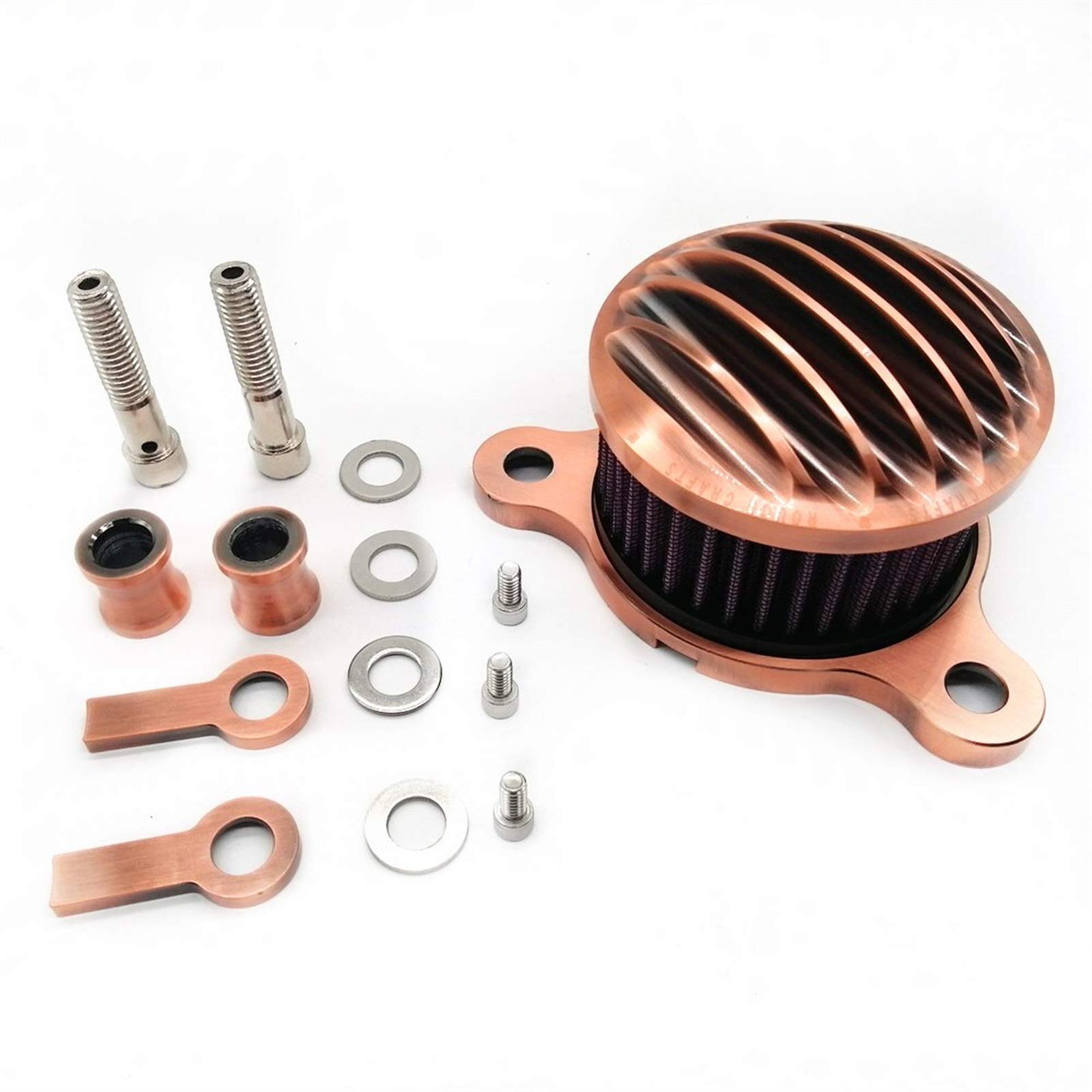 ASDGH CNC Bronze Luftfilter Motorrad Ansaugfilter System Kit Luftfilter, for Harley, XL883 XL1200 X48 Motorrad-Luftfilter ASDGH CNC Bronze Luftfilter Motorrad Ansaugfilter System Kit Luftfilter, for Harley, XL883 XL1200 X48 Motorrad-Luftfilter von ASDGH