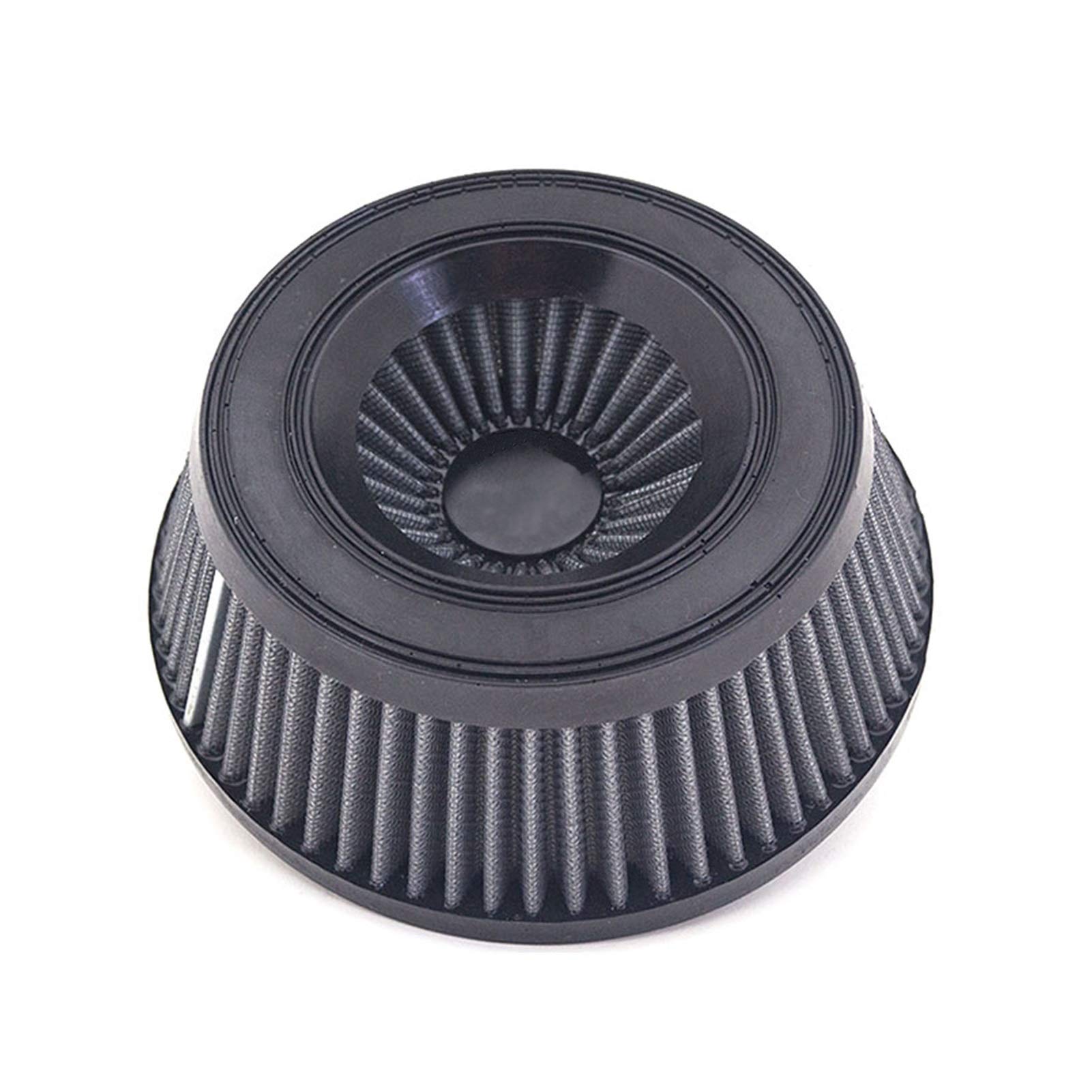 ASDGH CNC Crafts Ansaugluftfilter 10 invertiert, for Harley, XL Sportster 883 Softail Dyna Touring Big Twin Cam FLT FLST FXDLS M8 Motorrad-Luftfilter(Replacement Gray) von ASDGH