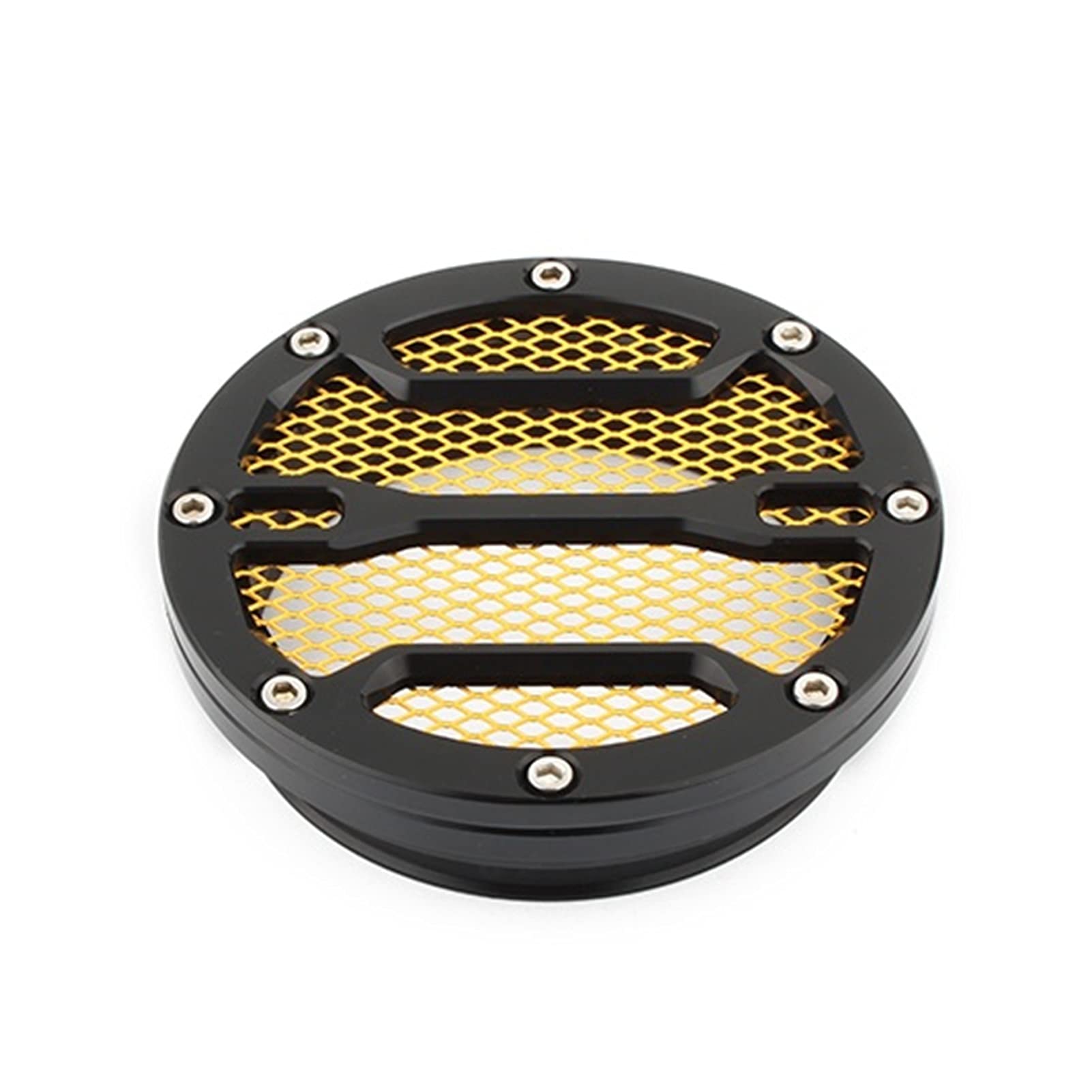 ASDGH CNC-Luftansaugfilter, for, R Nine T R9T Luftansaugabdeckung 2013 2014 2015 2016 2017 2018 Schwarz Chrom Gold Motorrad RNineT Motorrad-Luftfilter(C) von ASDGH