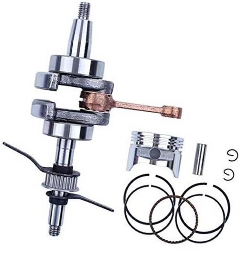 ASDGH Kurbelwellenkolben (39 mm) Ringstift for GX35 Motortrimmer Freischneider 13310-Z3F-000 13101-Z0Z-000 Garten-Kolbenringsatz von ASDGH