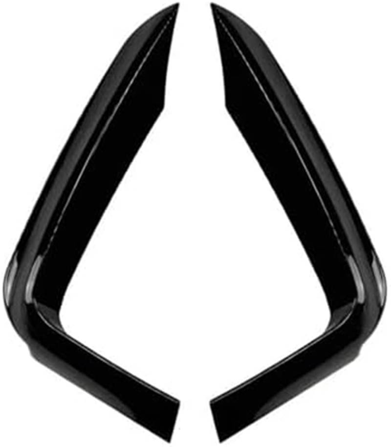 ASDGH Splitter, for BMW, F32 F33 F36 420i 425i 430i 440i M440i 2014-2020 Cover Guard Body Kit Sport Frontstoßstange Lip Spoiler Splitter Diffusor Lip Splitter(Carbon Look A) Auto Frontsplitter(BLACK G von ASDGH