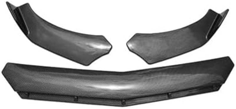 ASDGH Splitter, for Benz, E W211 Frontstoßstangensplitter Spoiler Carbon-Lackierung Diffusorrock Bodykit Lippensplitter(Carbon-Lackierung) Auto Frontsplitter(Black Carbon Painting) von ASDGH