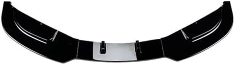ASDGH Splitter, for Benz, for C-Klasse W204 2011-2014 Auto Frontstoßstange Lippensplitter Spoiler Diffusor Body Kits Stoßstangenschutz Lippensplitter(Carbon Look) Auto Frontsplitter(BLACK Gloss Black) von ASDGH